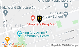 King City Dental in Kingston map