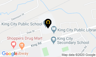 King City Public School in Kingston map
