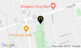 King City Senior Centre in Kingston map
