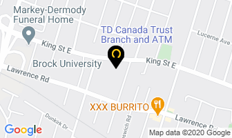 King Rose Travel in Hamilton map