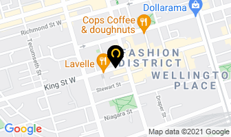King West Financial in Orillia map