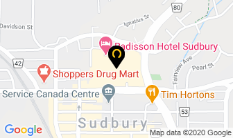 King Wong in Sudbury map