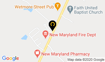 Kingpin Storage in New Maryland map