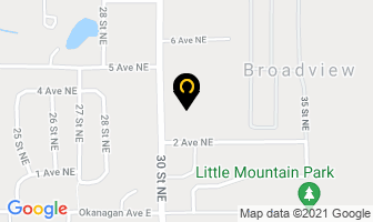 King's Christian School in Salmon Arm map