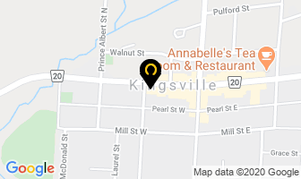 King's Convenience in Kingsville map