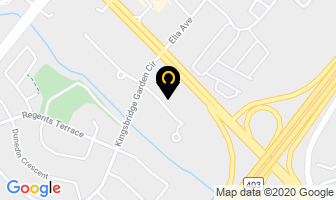 Kingsbridge X-Ray Center in Mississauga map