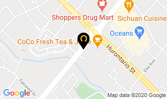 Kingsbury Realty in Mississauga map