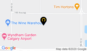 Kingsdown Mattresses in Calgary map