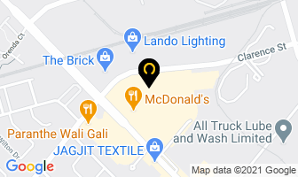Kingsley Chinese Restaurant in Brampton map
