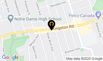 Kingston Chinese Restaurant in Orillia map