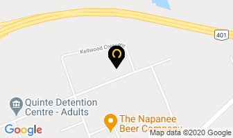 Kingston Refractory Services Ltd in Napanee map