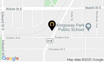 Kingsway Apartments in Thunder Bay map