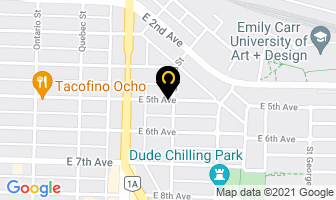 Kingsway Auto Detailing Centre in Vancouver map