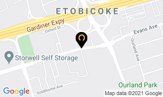 Kingsway Motion Picture Ltd in Etobicoke map