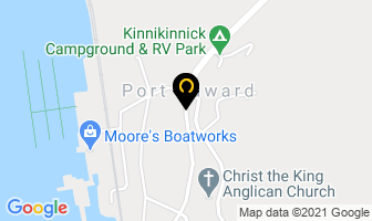 Kinnikinnick Campground in Port Edward map
