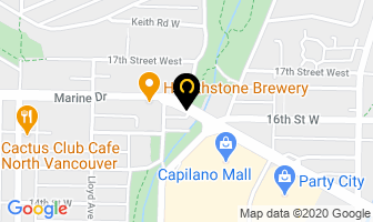 Kintec Footwear in North Vancouver map