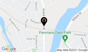 Kipp Wm Funeral Home Limited in Paris map