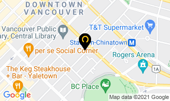 Kiss Interior Style Services in Vancouver map