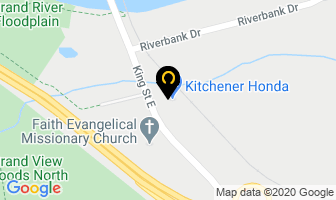 Kitchener Honda in Kitchener map