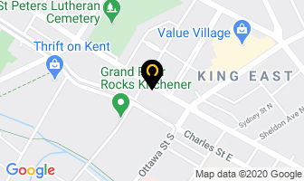 Kitchener Tattoo in Kitchener map