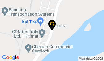 Kitimat Rod & Gun Assn in Kitimat map