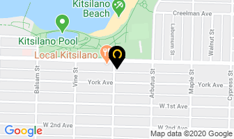 Kits Sushi in Toronto map
