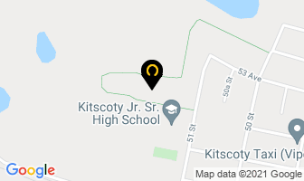 Kitscoty Community Hall in Kitscoty map