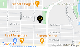 Kitsilano Daily Kitchen in Toronto map