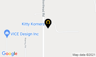 Kitty Korners in Nanaimo map