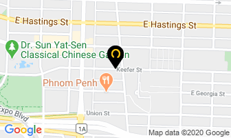 Kiu Shun Trading Co Ltd Head Office in Vancouver map