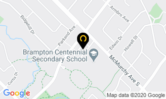 Kiwanis Club in Brampton map