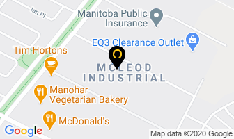 Klassen Manufacturing Limited in Winnipeg map