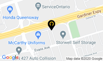 Klaus Marine Service in Etobicoke map