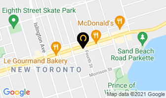 Klub Kave in Orillia map