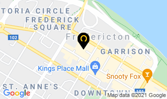 Klub Khrome in Fredericton map