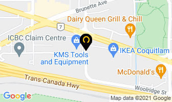 Kms Custom & Restoration Parts in Coquitlam map