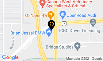 Knight & Day Restaurant in Vancouver map