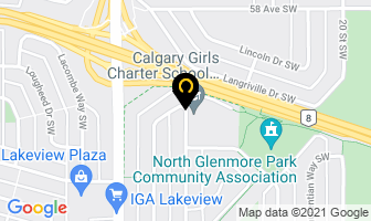 Knights Financial Management in Calgary map