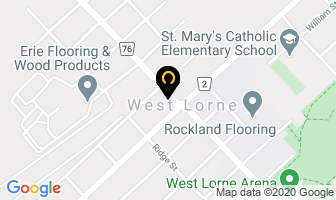 Knight's Home Hardware in West Lorne map