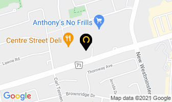 Knish Deli Market in Vaughan map