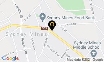 Knott Z M Dr in Sydney Mines map