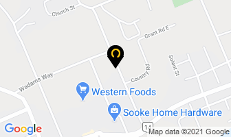Knox Presbyterian Church in Sooke map