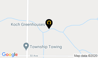 Koch Greenhouses Ltd in Langley map