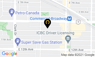 Koenig German Translation Service in Toronto map