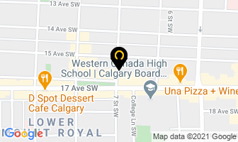 Komarevich Originals Ltd in Calgary map