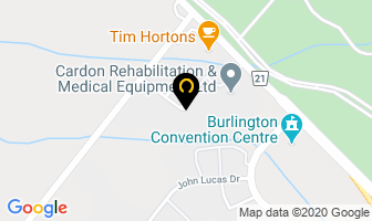 Konecranes Canada Inc in Burlington map