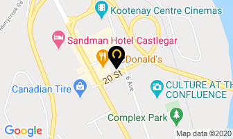 Kootenay Savings Credit Union in St. Thomas map