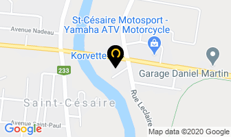Korvette in Saint-Césaire map