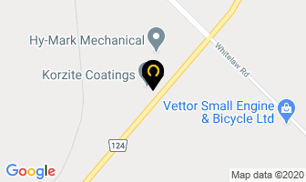 Korzite Coatings Inc in Guelph/eramosa map