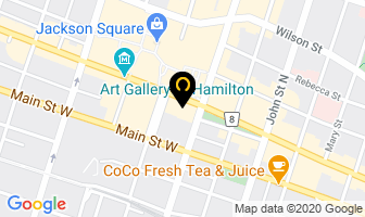 Kpmg Llp Chartered Accountants in Hamilton map